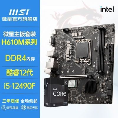΢H610MƵH610M-G D4Ӣضi5 12490F 12400FCPUװ674Ԫ