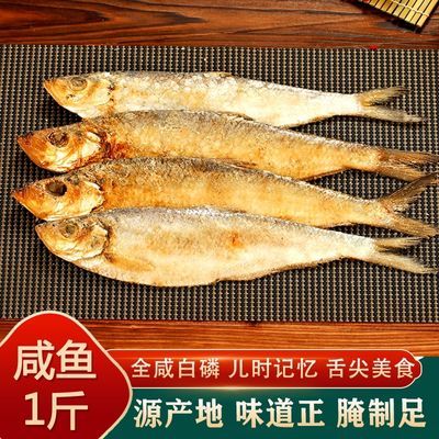 老宁波梅香野生白鳞鱼特产三刨咸力鱼正宗相鱼舟山香鱼老式霉香鱼