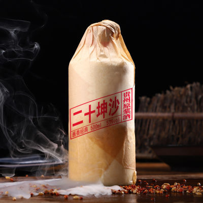 贵州白酒坤沙原浆酒窖藏老酒酱香型白酒粮食高粱酒53度500m