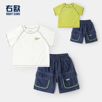 ���ڲ�����[��ŷ]��ͯ������װ����T��ţ�ж̿�����������װ��ͯװ�����Ŀ 57.8Ԫ