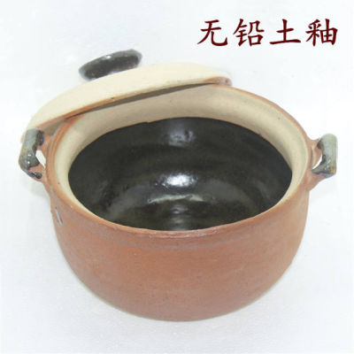广西老式手工砂锅陶土耐高温家用陶瓷瓦罐商用炖锅煲汤沙锅传统