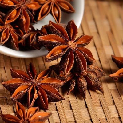 纯干广西八角大料批发商用大茴香桂皮花椒卤料香料调味料大全家用
