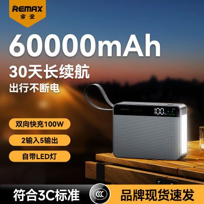 ڲREMAX100W䳬60000mAh籦LEDƻƶԴ 368Ԫ