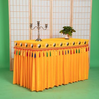 定做供桌布寺庙佛堂桌围仙堂香案佛台佛桌布桌布台布桌罩台裙