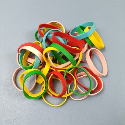 彩色橡皮筋天然橡胶材质正品生产辅材捆绑收纳耐老化橡皮圈新品