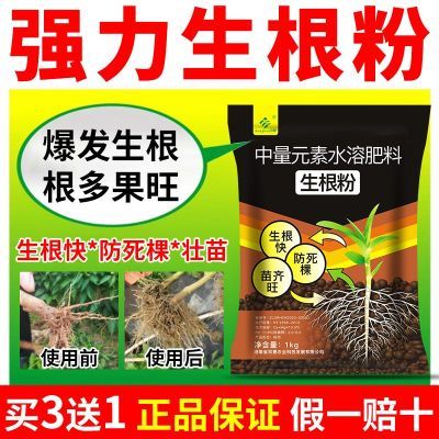 生根粉强力壮苗发根爆根生根剂移栽树木果树蔬菜快速生根水溶肥