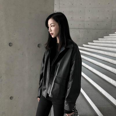 加绒加厚皮衣女2026秋冬新款韩版PU宽松机车小个子皮夹克小外套潮