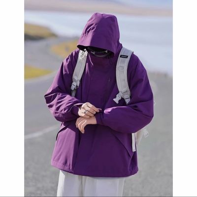 清仓特惠高品质真三防单冲冲锋衣男女同款轻奢户外美式夹克外套
