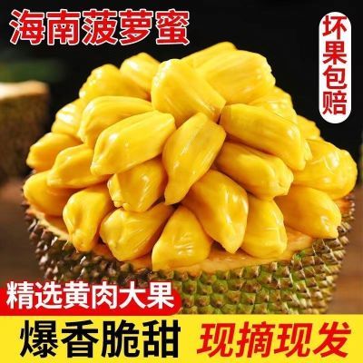 海南菠萝蜜一整个干苞脆甜新鲜水果包邮当季黄肉波罗蜜整箱13斤起