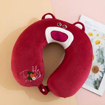 招财猫记忆棉U型枕颈枕旅行枕办公室午睡护颈旅游教室靠脖枕学生优惠商品图片