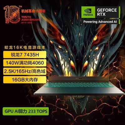 е16K R7-7435H RTX4060ܵ羺ϷʼǱ3999Ԫ