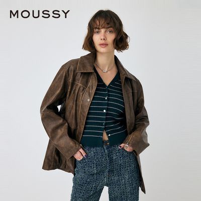 ڲMOUSSY ƷʽͷƤŮ010HAK30-03011443Ԫ