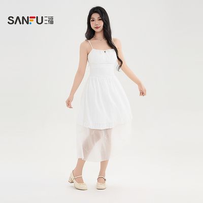 ���ڲ�������������ȹ2025�ļ����������ľ������ƴ�Ӻ�����ȹ��Ůװ501083 43.9Ԫ