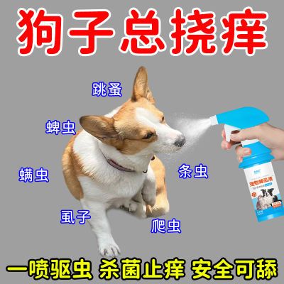 【百虫清】宠物体外跳蚤清狗狗驱虫喷雾去螨虫猫咪除跳蚤虱子蜱虫