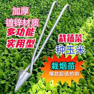 栽苗神器蔬菜栽苗器移栽烟苗种菜种瓜种辣椒移苗器种西瓜工具农用