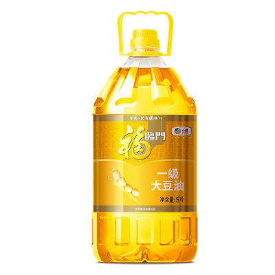 福临门一级大豆油5升买菜商用豆油食用油家用团购福利