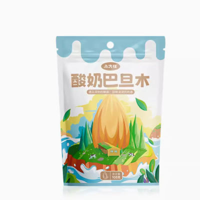 【八大怪】新疆酸奶巴旦木108克/袋*5袋新疆休闲坚果网红奶