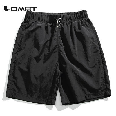 百亿补贴：LOMBT夏季宽松户外透气速干短裤薄款伞兵休闲跑步运动沙滩五分裤 98元