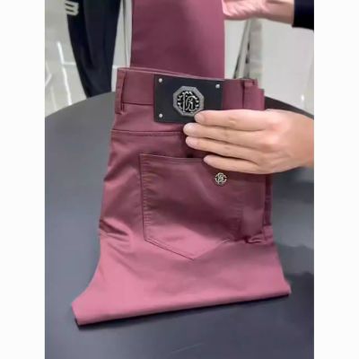 春夏季新品男士高级感轻奢欧货休闲裤舒适百搭修身时尚气质780