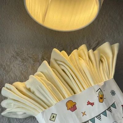 小红书同款抗菌无骨袜子月子袜子学生版中筒袜子秋冬款白色堆堆袜