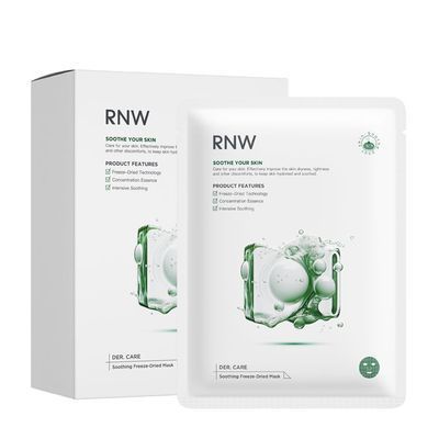 RNW舒缓冻干面膜补水保湿提亮肤色改善泛红干痒修护熬夜肌积雪