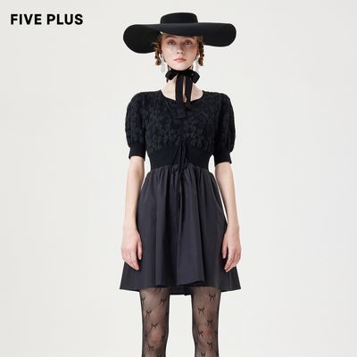 ڲFIVE PLUSСȹŮƴë֯ȹAְںɫ2WE3081070199Ԫ