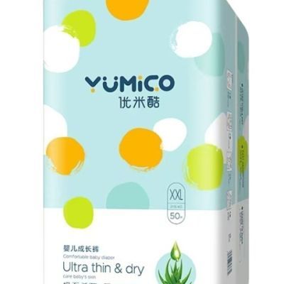 优米酷拉拉裤薄款婴儿优米酷纸尿裤柔软防漏夜用国潮一体式全包臀