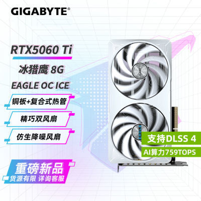RTX5060Ti8GGDDR7ϷԿHDMI+DPӿAIٵ羺3038Ԫ