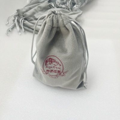 西藏布达拉宫绒布收纳袋手串首饰丽丝绒束口袋绒布袋佛珠礼品袋子