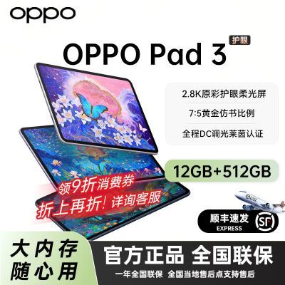 ڲ12+512ڴ桿OPPOƽPad3 ΰ칫滭ѧϰϷƽ2449Ԫ