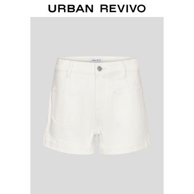 百亿补贴：UR2025夏季新款女装简约百搭口袋休闲短裤UYU850102 199元