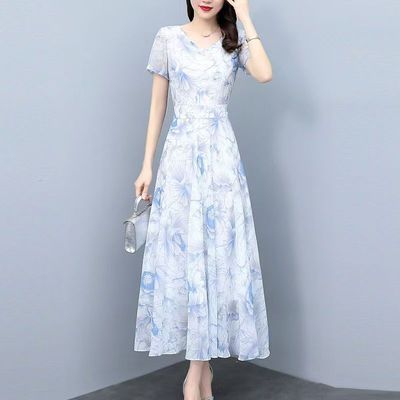 ���ڲ�����2025�ļ��¿�ǳ��ѩ���黨����ȹ����Ůװ�������ݼ����ڶ��ӳ�ȹ124Ԫ