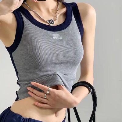带胸垫一体式吊带背心百搭夏季女内搭外穿打底显瘦遮副乳无袖上衣