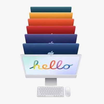 Apple/ƻ2021 iMac 24Ӣ һ M1оƬ ̨ʽ4.5K5ڷ5899Ԫ