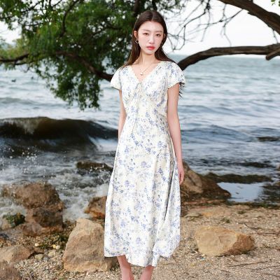 ���ڲ�������������Ůװ2025���¿���˿V������ȹ���������Ứӡ����MM 139Ԫ