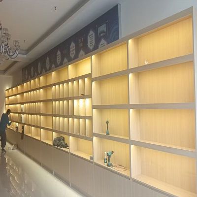 茶叶白酒烟酒展柜超市组合陈列柜酒柜多层置物架鞋柜货架定制增高