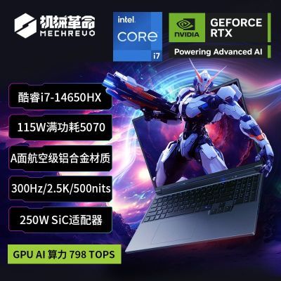 ڲеX i7-14650HX RTX5070 300Hz羺ϷʼǱ8499Ԫ