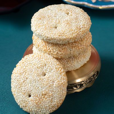 衡阳特产新一多桂花酥薄月饼 传统风味独立包酥香松脆月饼优惠商品图片