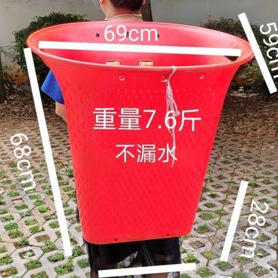 特大加厚熟胶背篓超级耐磨不漏水农村家用特厚