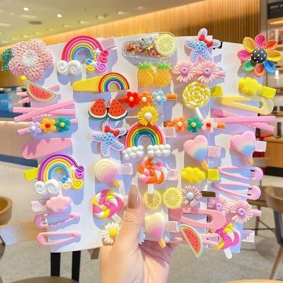 儿童卡通可爱发夹小女孩碎发夹子女童不伤发头饰可爱宝宝发卡发饰【5天内发货】
