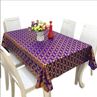 欧式PVC烫金餐桌布茶几桌布电视柜台布防油防烫免洗桌布餐厅桌布