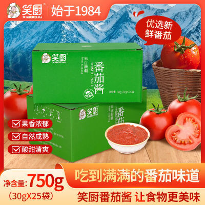 百亿补贴：笑厨番茄酱整箱盒装25袋批发新疆 24.5元