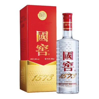 【38度】泸州老窖国窖1573酒 500ml单瓶装浓香型白酒正品自饮 535元