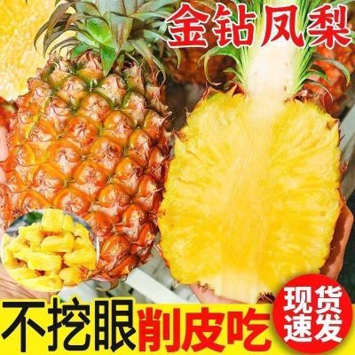 【超甜】海南金钻凤梨 应季水果自然熟新鲜现摘现发4.4斤/8.5斤装