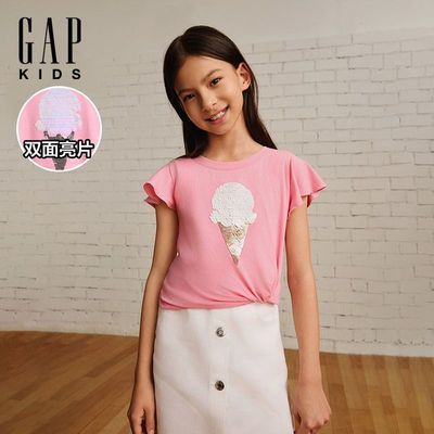 ���ڲ�����GapŮͯ2025�ļ��¿�˫����Ƭ��Ҷ�ߴ��޶���T����ͯװ����784240 52Ԫ