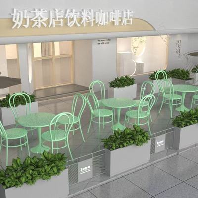 小圆桌茶几网红奶茶烘培甜品店桌椅咖啡厅商用户外休闲阳台茶桌