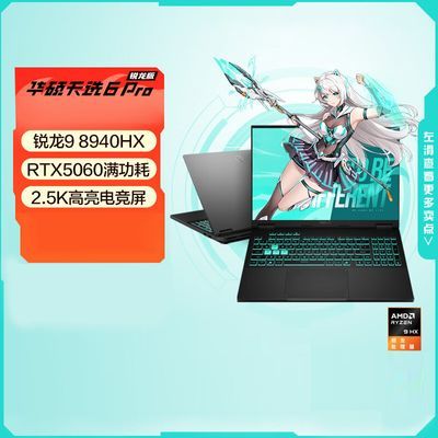ڲ˶ѡ6 Pro 9 8940HX/5060 16ӢϷʼǱԳϷ5ڷ7349Ԫ