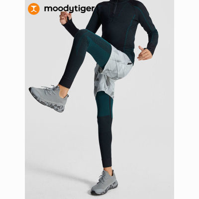 百亿补贴：moodytiger一体织系列儿童运动裤冬新品男童排汗紧身裤 112元
