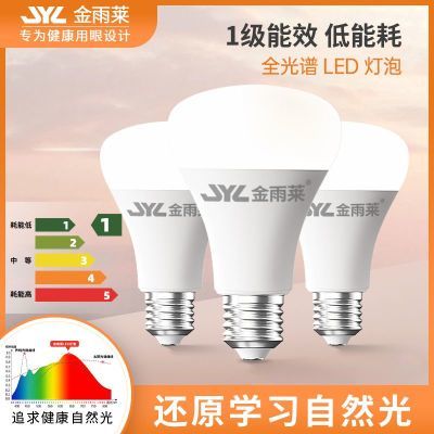 全光谱led灯泡学生写作阅读专用防蓝光无频闪台灯替换光源球泡灯优惠商品图片