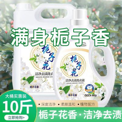 栀子花持久留香洁净整箱批发家庭装去污正品10大桶香氛家用洗衣优惠券